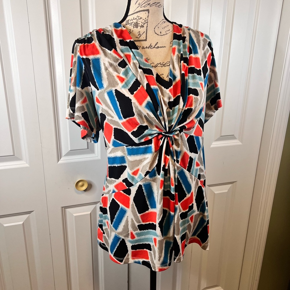 Daisy Fuentes Colorful Women's Top